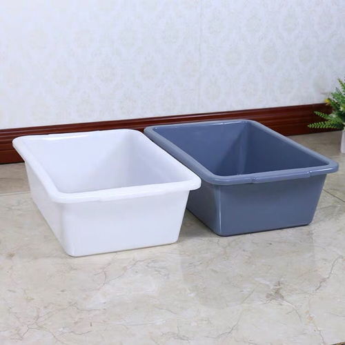 特大号加厚长方形塑料盆 一盆多用的生活好帮手