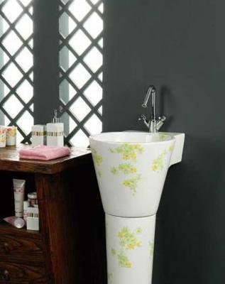 三英洁具天之彩系列立柱盆 设计、价格与选购指南