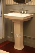 立柱盆分类概览 9件产品报价与普通马桶建材选购指南